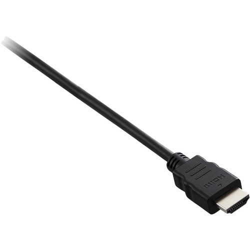 V7 V7E2HDMI4-02M-BK 2 m HDMI A/V Cable for PC, Monitor, HDTV, Projector, Audio/Video Device - First End: 1 x HDMI Digital 