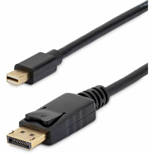Cable de 1,8m Mini DisplayPort a DisplayPort 1.2 - Adaptador Mini DisplayPort a DisplayPort 4K x 2K UHD - Mini DP - Blanco