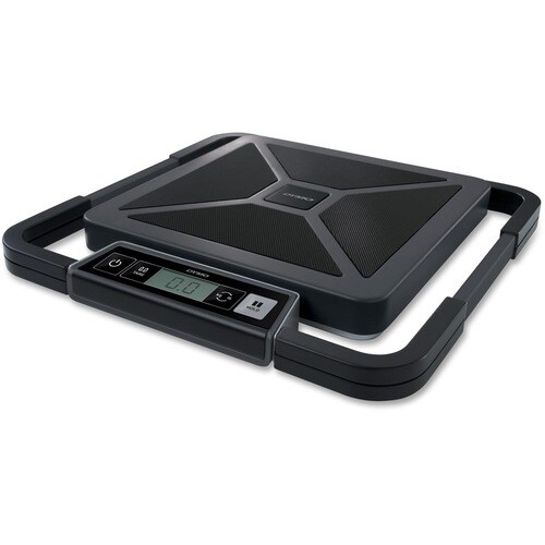 Dymo 100lb Digital USB Shipping Scale - 100 lb / 45 kg Maximum Weight Capacity - 2" Maximum Height Measurement - Black/Silver
