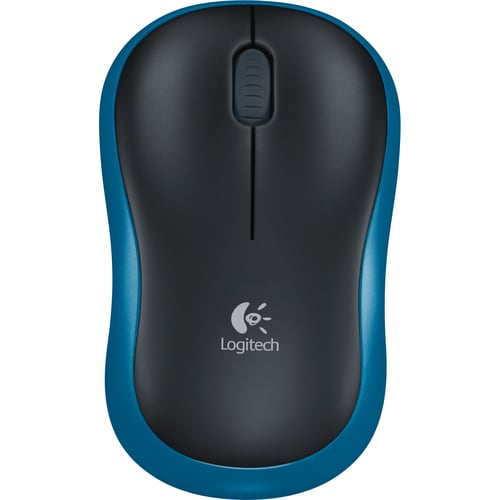 WIRELESS MOUSE M185 BLUE 
