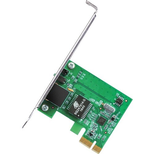 TP-Link TG-3468 Gigabit Ethernet Card for PC - 10/100/1000Base-T - Plug-in Card - PCI Express x1 - 1024 MB/s Data Transfer