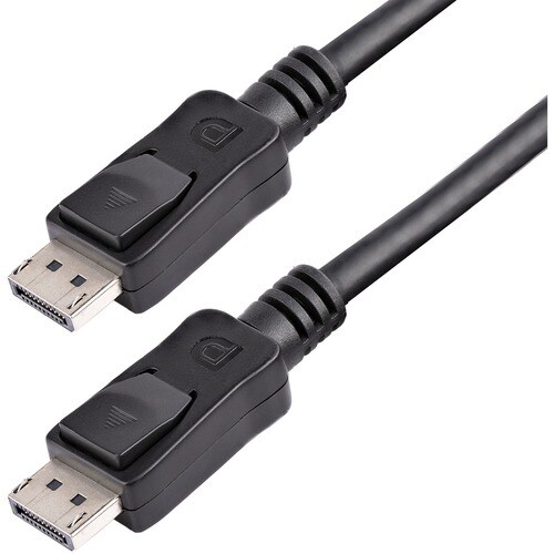 Cable de 5m DisplayPort 1.2 - Cable DisplayPort 4K x 2K Ultra HD Certificado por VESA - Cable DP a DP - con Pestillo - Ext