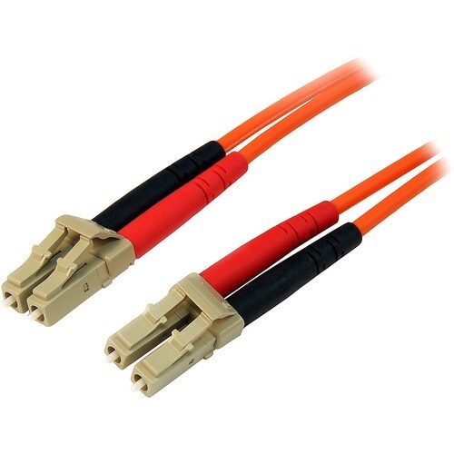 StarTech.com 3m Fiber Optic Cable - Multimode Duplex 50/125 - LSZH - LC/LC - OM2 - LC to LC Fiber Patch Cable - First End: