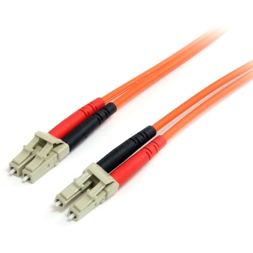 StarTech.com 1m Fiber Optic Cable - Multimode Duplex 62.5/125 - LSZH - LC/LC - OM1 - LC to LC Fiber Patch Cable - First En