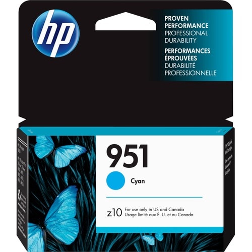 HP 951 Cyan Original Ink Cartridge - Inkjet - 700 Pages - 1 Pack