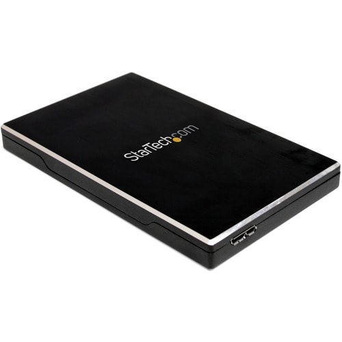 StarTech.com 2.5in USB 3.0 SSD SATA Hard Drive Enclosure - Turn a 2.5in SATA HDD/SSD into an external SuperSpeed USB 3.0 H