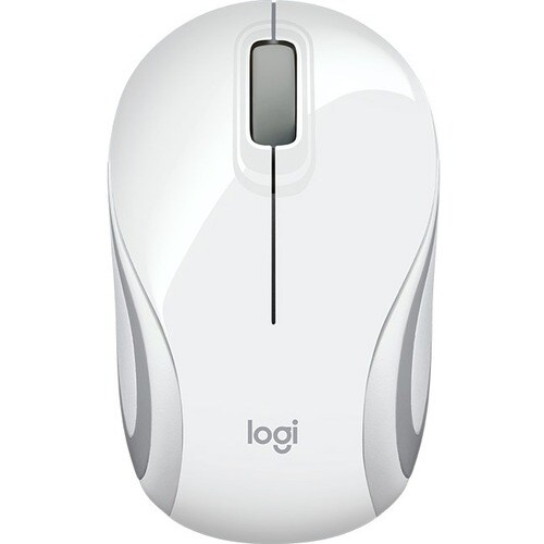 WIRELESS MINI MOUSE M187 WHITE 