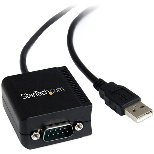 StarTech.com USB to Serial Adapter - Optical Isolation - USB Powered - FTDI USB to Serial Adapter - USB to RS232 Adapter C