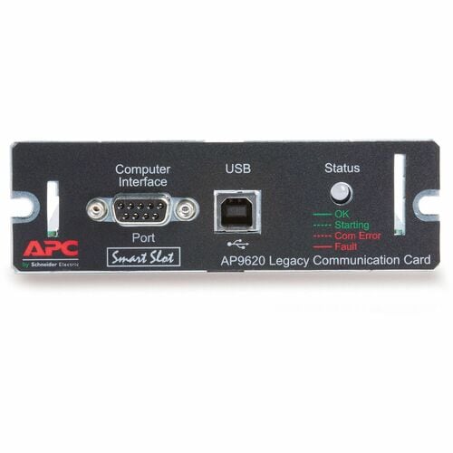 APC by Schneider Electric SmartSlot AP9620 Management Module - 1 x USB 2.0, 1 x DB-9 Serial