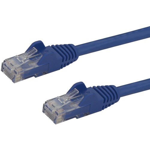 StarTech.com 0.5m Blue Gigabit Snagless RJ45 UTP Cat6 Patch Cable - 0,5 m Patch Cord - 50cm Cat 6 Patch Cable - 1 x RJ-45 