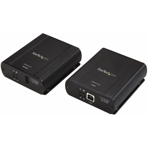 StarTech.com Extensor 1 Puerto USB 2.0 por Cable CAt5 CAt6 Ethernet UTP - Hasta 100m - 1 x Red (RJ-45) - 1 x USB - 100 m A