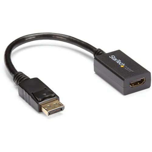 StarTech.com Adaptador Convertidor de Video DisplayPort™ a HDMI® - Cable DP Pasivo - 1920x1200 - Extremo Secundario: 1 x 1