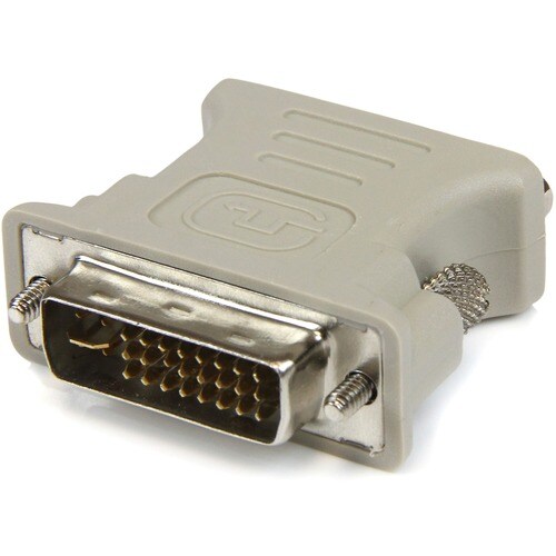 StarTech.com Display adapter - DVI-I (M) - HD-15 (F) - 1 x HD-15 Female Serial - 1 x DVI-I Male Video - Beige