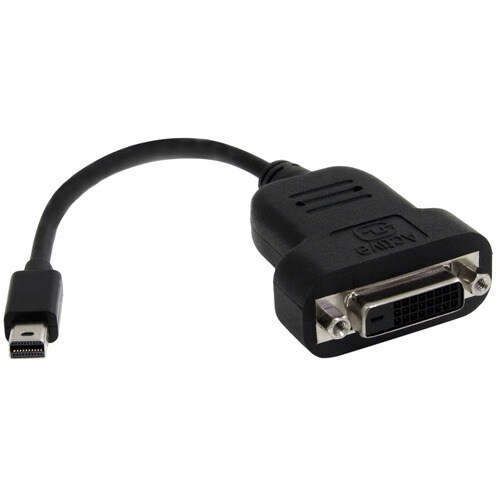 StarTech.com Mini DisplayPort to DVI Adapter, Active Mini DisplayPort to DVI-D Adapter Converter, 1080p Video, mDP to DVI 