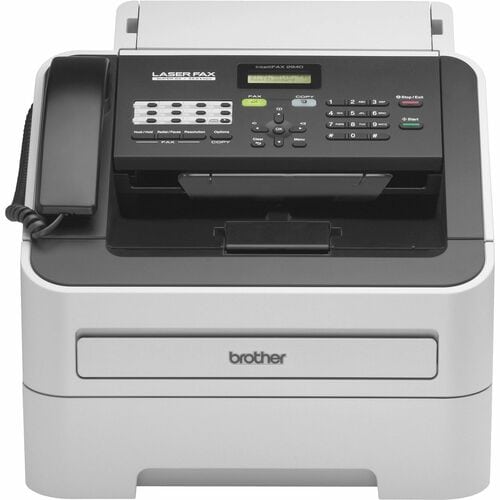 Brother IntelliFAX FAX-2940 Laser Multifunction Printer - Monochrome - Gray - Copier/Fax/Printer - 20 ppm Mono Print - 240