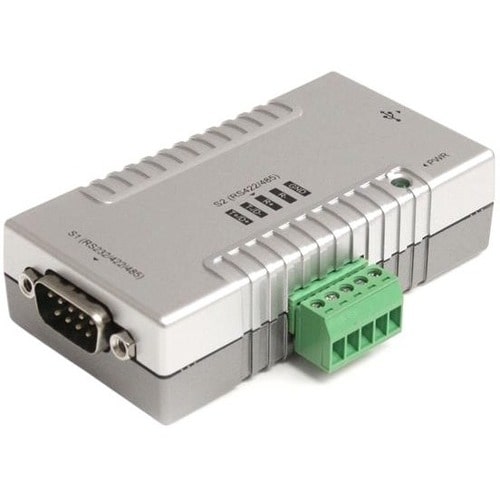 StarTech.com USB to Serial Adapter - 2 Port - RS232 RS422 RS485 - COM Port Retention - FTDI USB to Serial Adapter - USB Se