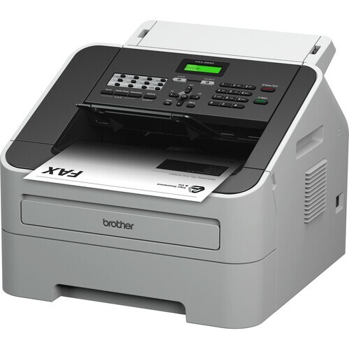 Brother FAX-2840 Facsimile/Copier Machine - Laser - Monochrome Digital Copier - 20 cpm Mono - 1200 x 1200 dpi - Sheetfed -