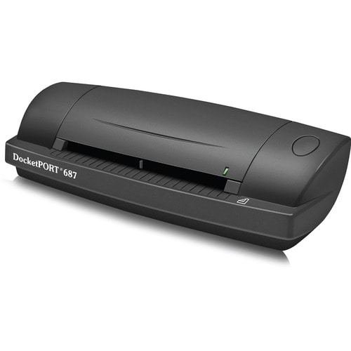 DocketPORT DP687 Card Scanner - 48-bit Color - 8-bit Grayscale - USB