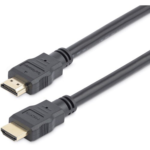 StarTech.com 1.6ft/50cm HDMI Cable, 4K High Speed HDMI Cable with Ethernet/Ultra HD 4K 30Hz Video, HDMI 1.4 Cable/HDMI Mon