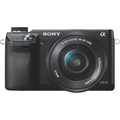 Sony alpha NEX-6 16.1 Megapixel Mirrorless Camera with Lens - 0.63" - 1.97" - Black - Exmor APS HD CMOS sensor Sensor - 3"