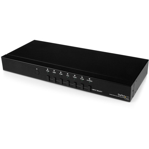 StarTech.com Multiple Video Input with Audio to HDMI® Scaler Switcher - HDMI / VGA / Component - Share an HDMI display bet