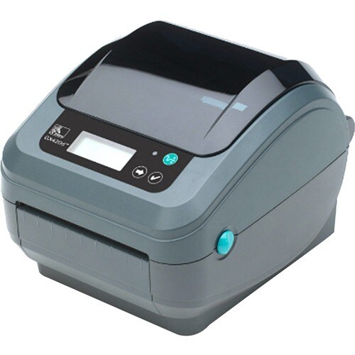 Zebra GX420d Desktop Direct Thermal Printer - Monochrome - Label Print - Ethernet - USB - Serial - 103.89 mm (4.09") Print