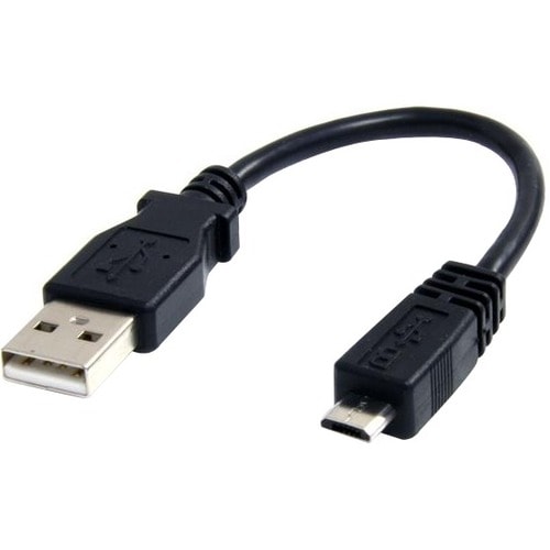 StarTech.com Cavo micro USB 15 cm - A a Micro B - Tipo A Maschio USB - Micro Type B Maschio USB - 480 Mbit/s - Schermato -