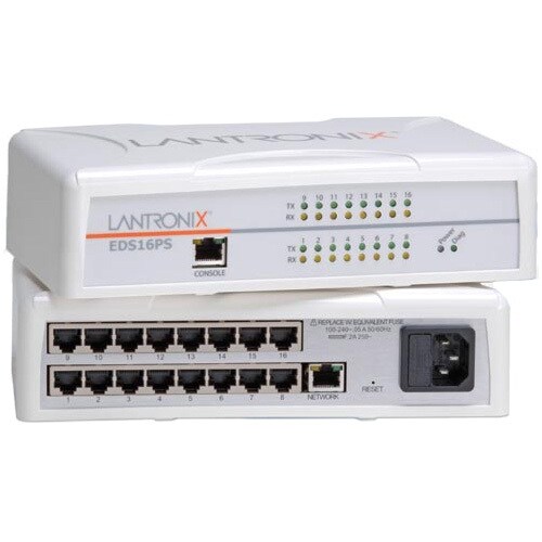 Lantronix EDS8PS Device Server - Twisted Pair - 1 x Network (RJ-45) - 10/100Base-TX - Fast Ethernet