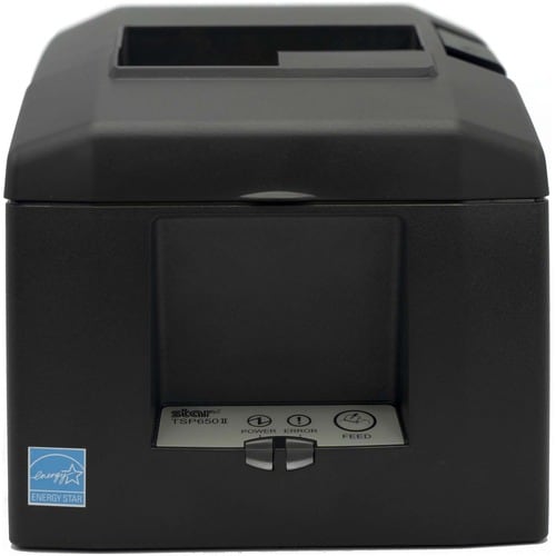 Star Micronics Thermal Printer TSP654IIU-24 GRY US - USB - Gray - Receipt Printer - 300 mm/sec - Monochrome - Auto Cutter