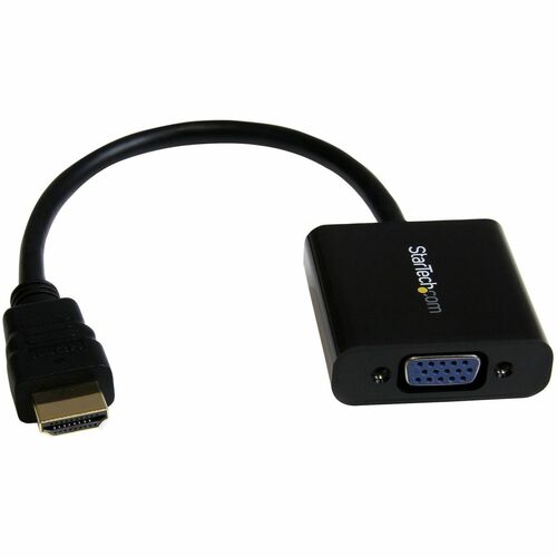 StarTech.com 1080p 60Hz HDMI to VGA High Speed Display Adapter - Active HDMI to VGA (Male to Female) Video Converter for L