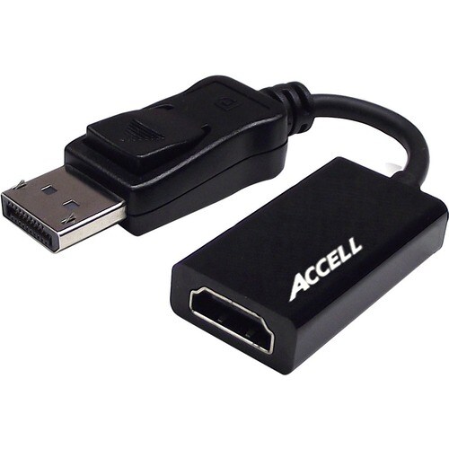 Accell UltraAV DisplayPort 1.1 to HDMI 1.4 Active Adapter - DisplayPort/HDMI A/V Cable for Audio/Video Device, Monitor, Pr