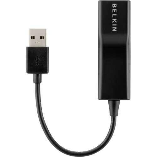 USB 2.0 Ethernet Adapter - USB - 1 Port(s) - 1 x Network (RJ-45) - Twisted Pair - 10/100Base-TX - Desktop