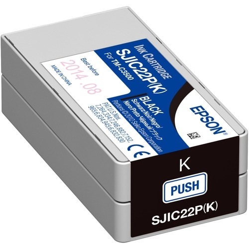 Epson SJIC22P(C) Original Inkjet Ink Cartridge - Black Pack - Inkjet