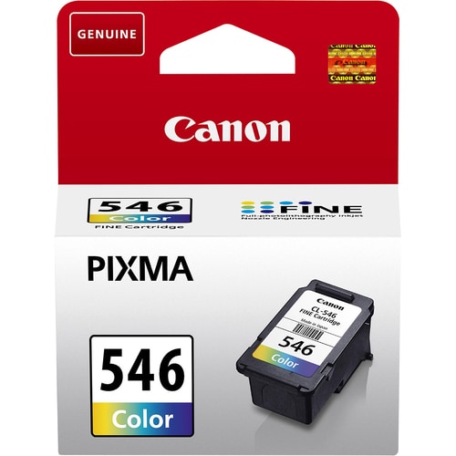 Canon CL-546 Original Inkjet Ink Cartridge - Cyan, Magenta, Yellow - 1 Each - 180 Pages