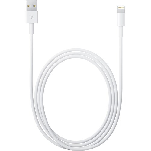 Cavo per trasferimento dati Apple - 2 m Lightning/USB - for iPad, iPhone, iPod, Telefono Cellulare - Estremità 1: 1 x Tipo