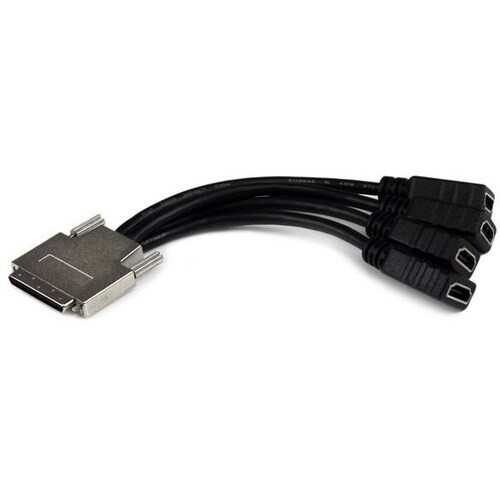 StarTech.com VHDCI Breakout Cable - VHDCI to 4x HDMI M/F - VHDCI Cable for NVIDIA & VisionTek Graphics Cards - First End: 