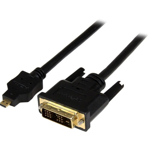 StarTech.com 1m Micro HDMI to DVI-D Cable - M/M - 1 meter Micro HDMI to DVI Cable - 19 pin HDMI (D) Male to DVI-D Male - 1