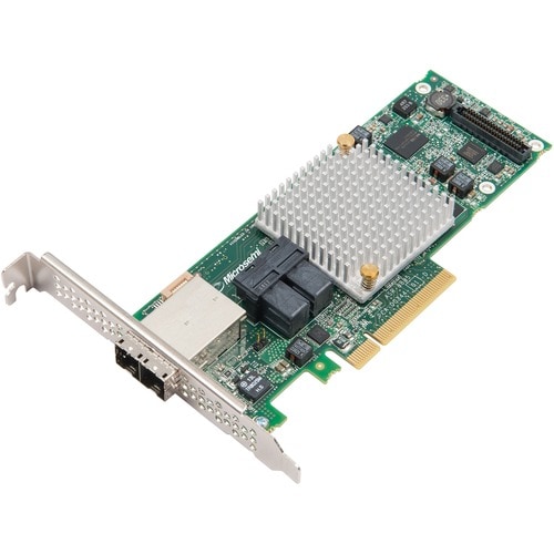 Microchip Adaptec 8885 SAS Controller - 12Gb/s SAS - PCI Express 3.0 x8 - 1 GB - Plug-in Card - RAID Supported - 0, 1, 1E,