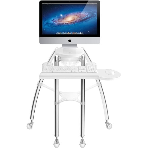 Rain Design iGo Desk for iMac 24-27" - Sitting model - 24" to 27" Screen Support - 30" Height x 29" Width x 30" Depth - Fl