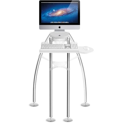 Rain Design iGo Desk for iMac 24-27IN Standing model - 24" to 27" Screen Support - 42" Height x 33" Width x 33" Depth - Fl