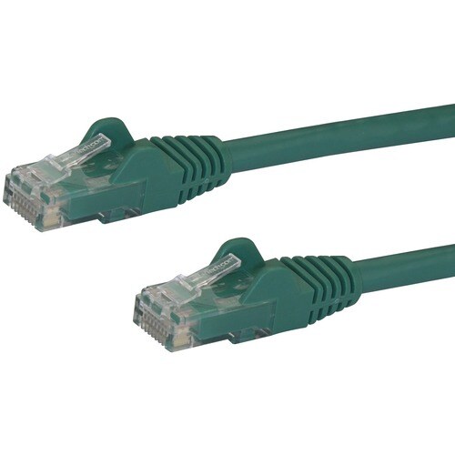 StarTech.com 1m Green Gigabit Snagless RJ45 UTP Cat6 Patch Cable - 1 m Patch Cord - Ethernet Patch Cable - RJ45 Male to Ma