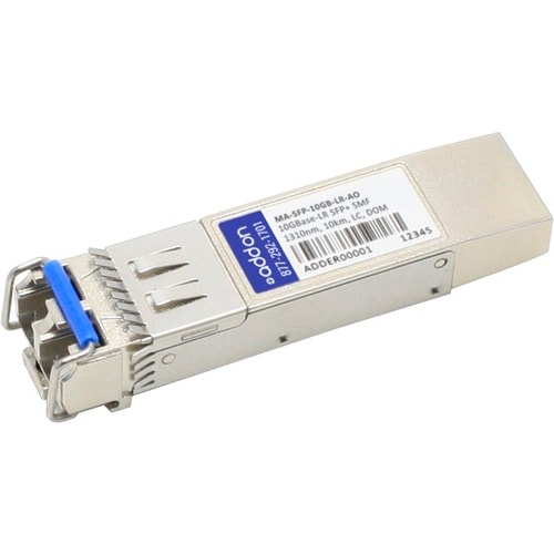 AddOn Cisco Meraki MA-SFP-10GB-LR Compatible TAA Compliant 10GBase-LR SFP+ Transceiver (SMF, 1310nm, 10km, LC, DOM) - 100%