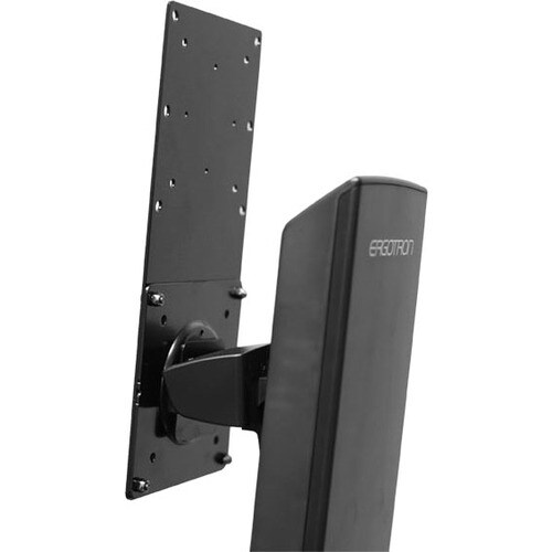 Ergotron Mounting Bracket for Flat Panel Display - Black - 29.10 lb Load Capacity - 75 x 75, 100 x 100 - Yes