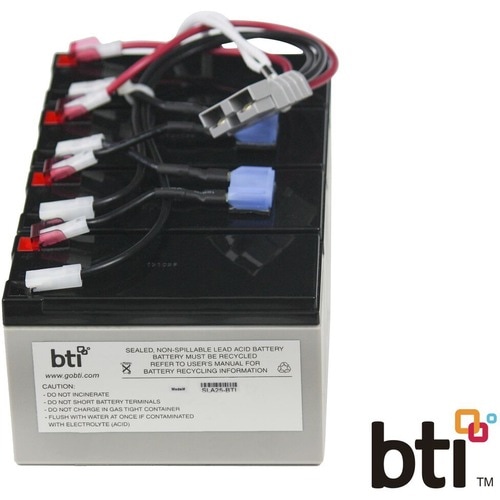 BTI Replacement Battery RBC25 for APC - UPS Battery - Lead Acid - 12 V DC - Lead Acid