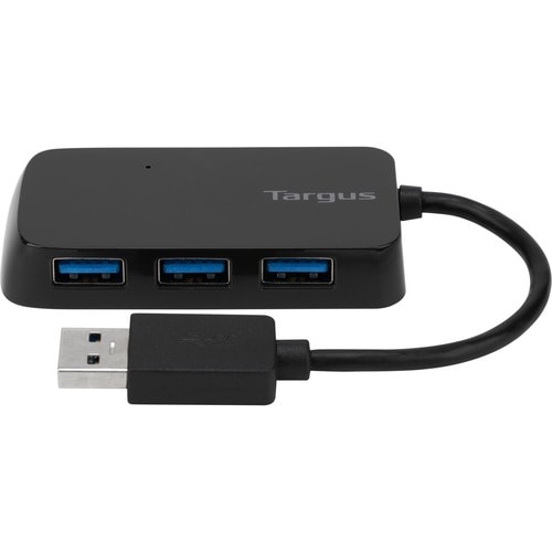 Targus 4-port USB Hub - USB - External - 4 USB Port(s) - 4 USB 3.0 Port(s)