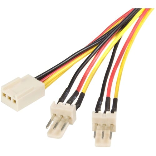 StarTech.com Cable de 30cm multiplicador divisor de alimentación TX3 para Ventiladores - Para CPU Fan - TX3 / TX3 - 1 Pza