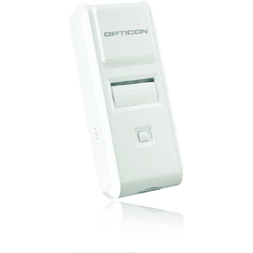 Opticon OPN-4000i Handheld Barcode Scanner - Wireless Connectivity - White - USB Cable Included - 1D - CCD - Bluetooth