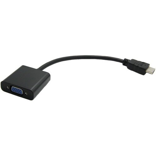Cavo Video ITB Economy - 15 cm HDMI/VGA - for Dispositivo video, Computer portatile, Proiettore, Monitor - Estremità 1: 1 