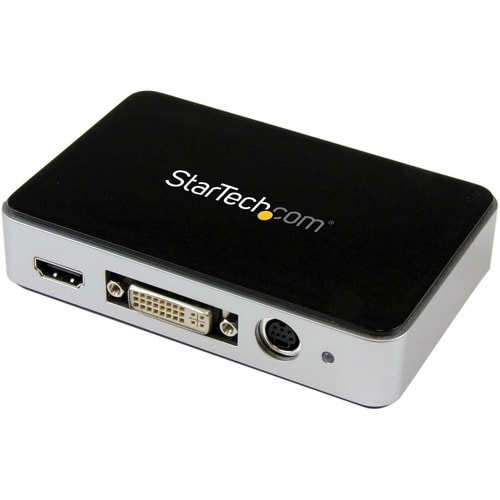 StarTech.com USB 3.0 Video Capture Device - HDMI / DVI / VGA / Component HD Video Recorder - 1080p 60fps - Capture High-De