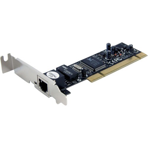StarTech.com ST100SLP Fast Ethernet Card for PC - 10/100Base-TX - Plug-in Card - PCI-X - 100 MB/s Data Transfer Rate - 1 P